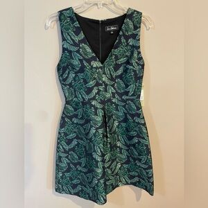 NWT Sam Edelman Sleeveless v-neck a-line dress